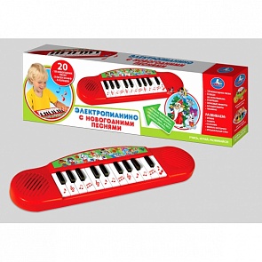 Электропианино с 20 новогодними песнями (Умка, B1371790-R12 (120)sim)